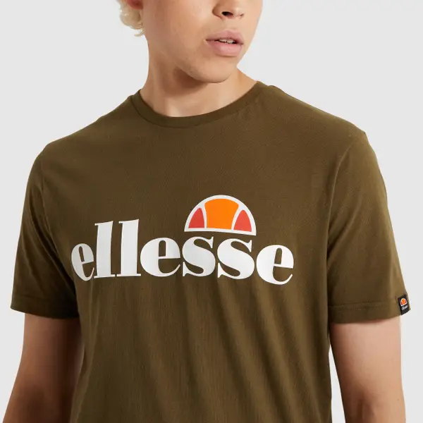Ellesse Men's SL Prado T-Shirt Khaki - Image 8