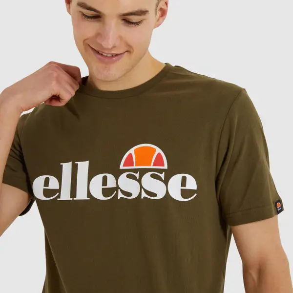 Ellesse Men's SL Prado T-Shirt Khaki - Image 4
