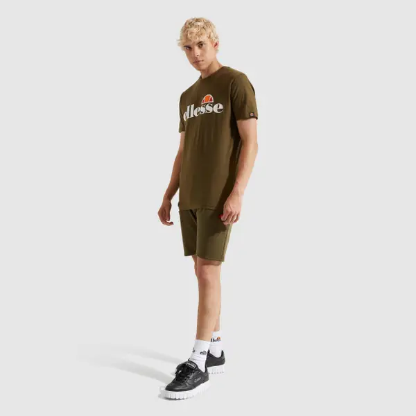 Ellesse Men's SL Prado T-Shirt Khaki - Image 6