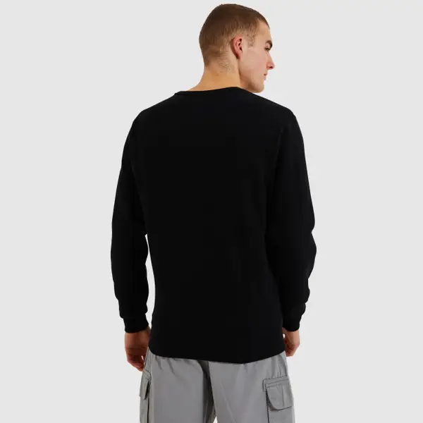 Ellesse Men's SL Succiso Sweatshirt Black - Image 2