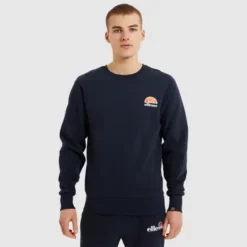 Ellesse Men's Diveria Sweatshirt Navy