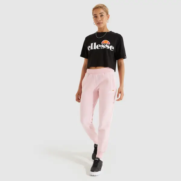Ellesse Women's Alberta Cropped T-Shirt Black - Image 2