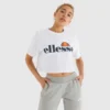 Ellesse Women's Alberta Cropped T-Shirt White