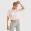 Ellesse Women's Alberta Cropped T-Shirt Light Pink