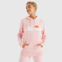 Ellesse Women's Torices OH Hoody Light Pink