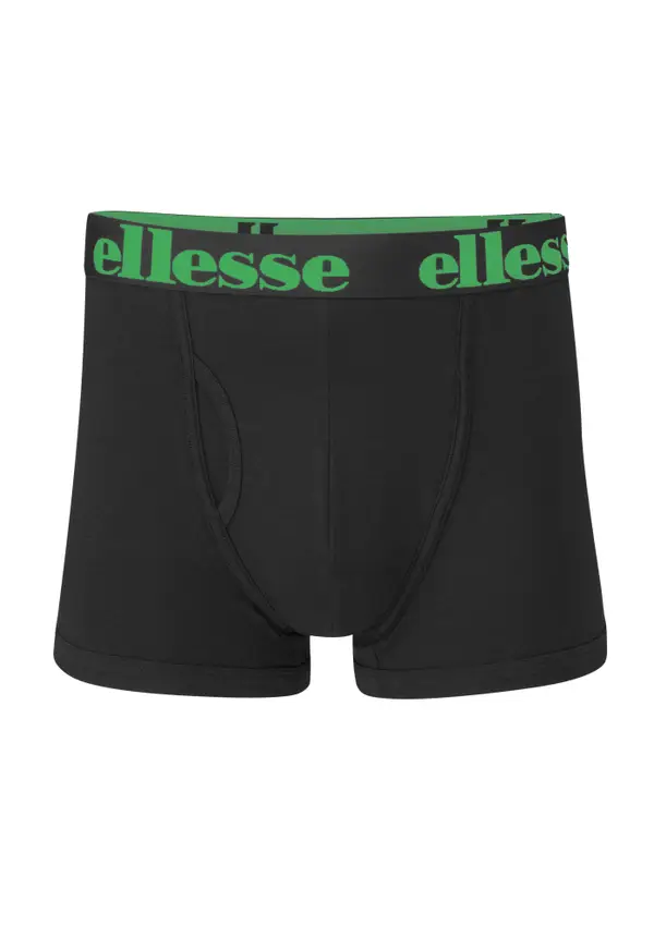 Ellesse Men's Hali 3Pk Trunks Black - Image 2