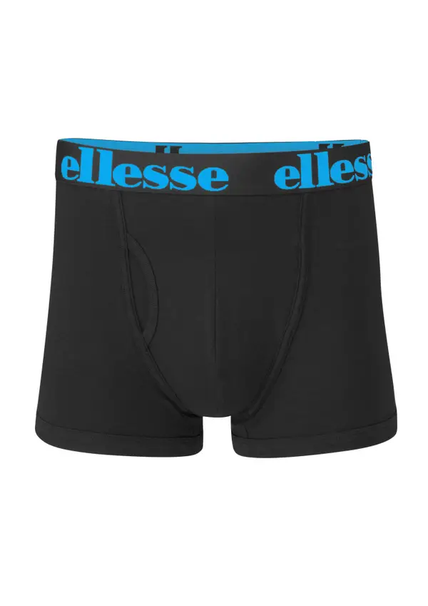 Ellesse Men's Hali 3Pk Trunks Black - Image 4