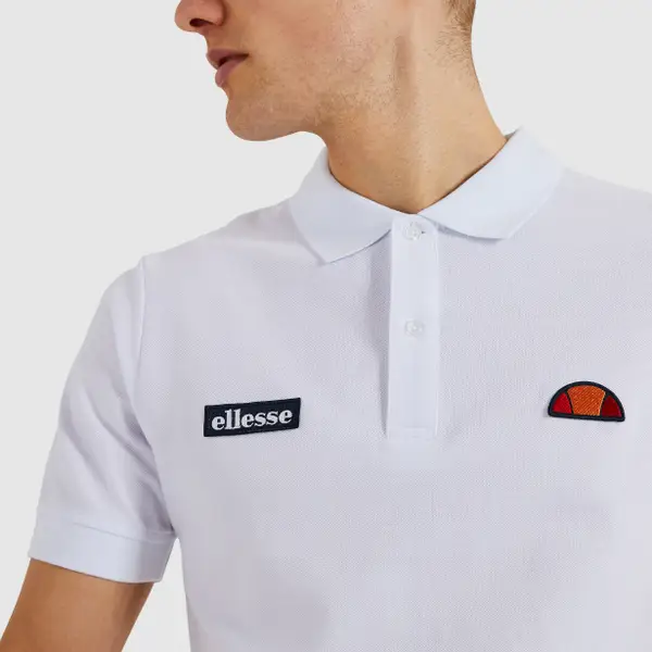 Ellesse Men's Montura Polo Shirt White - Image 4