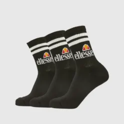 Ellesse Pullo 3Pk Socks Black