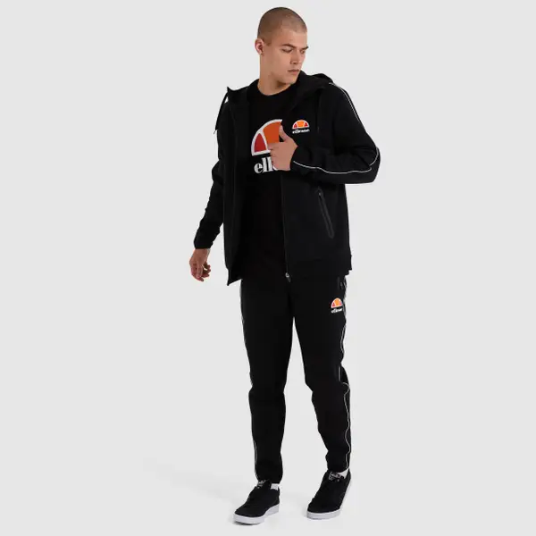 Ellesse Men's Ornari FZ Hoody Black - Image 2