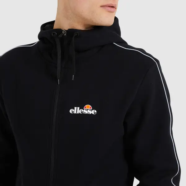 Ellesse Men's Ornari FZ Hoody Black - Image 8