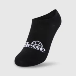 Ellesse Frimo 3 Pack No Show Socks Black