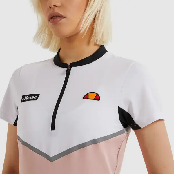 Ellesse Dorali Polo Shirt Pink - Image 4