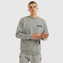 Ellesse Men's Fierro Sweatshirt Grey