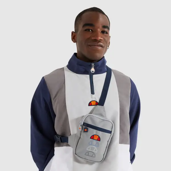 Ellesse Pauli Small Item Bag Light Grey