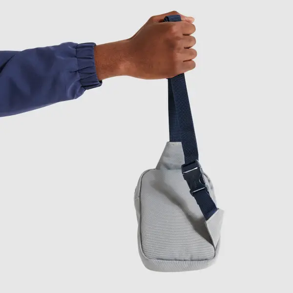 Ellesse Pauli Small Item Bag Light Grey - Image 3