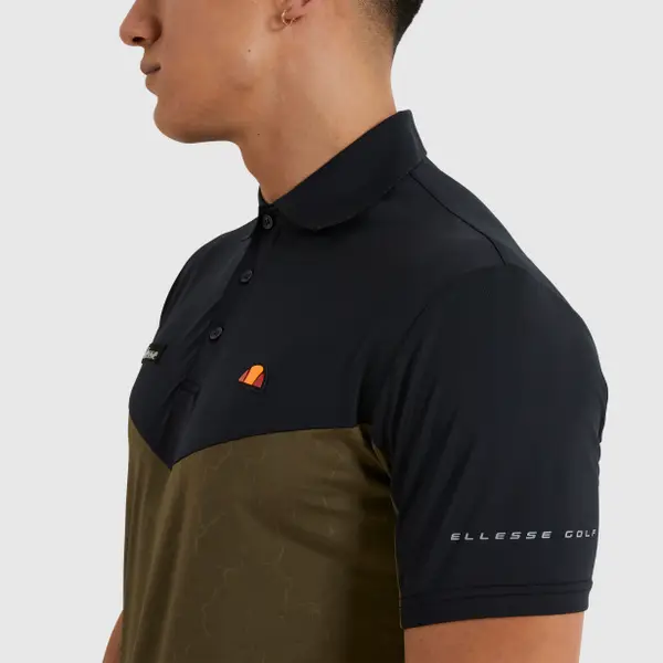 Ellesse Men's Insini Polo Shirt Khaki - Image 4