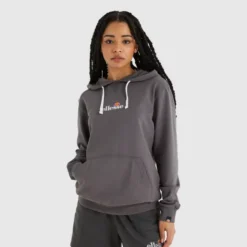Ellesse Women's Content Hoody Dark Grey Marl
