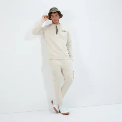 Ellesse Men's Paliano Sweatshirt Beige