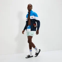 Ellesse Men's Vespore Swim Short Blue/Light Blue/Off White