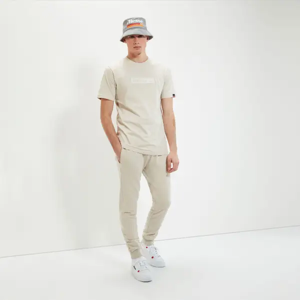 Ellesse Men's Carpinone Tee Beige - Image 5