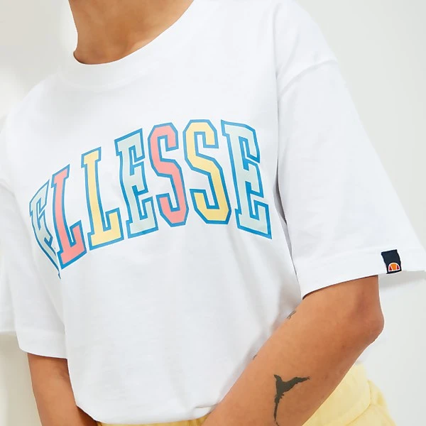 Ellesse Unisex Calipsi Tee White - Image 5