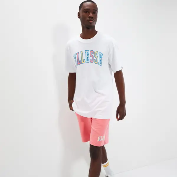 Ellesse Unisex Calipsi Tee White - Image 3