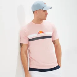 Ellesse Men's Aprel Tee Light Pink