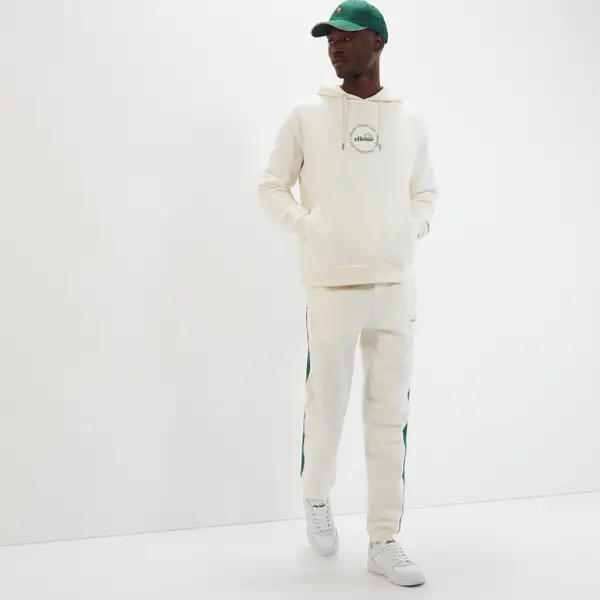 Ellesse Unisex Giaradini Overhead Hoody Off White - Image 5