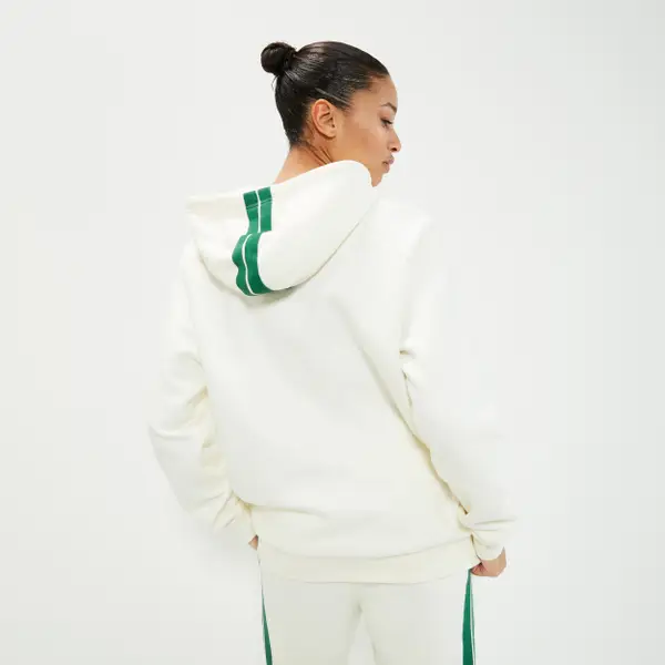 Ellesse Unisex Giaradini Overhead Hoody Off White - Image 4