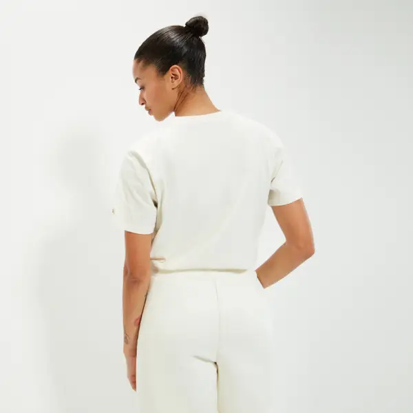 Ellesse Unisex Melodi Tee Off White - Image 4