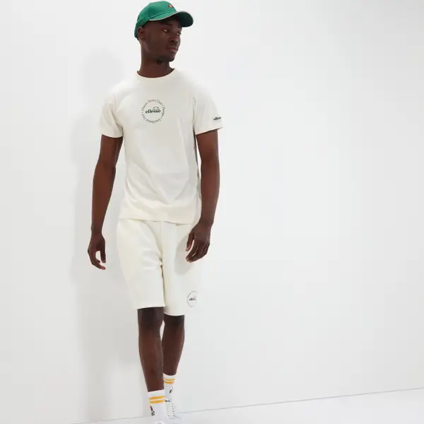 Ellesse Unisex Melodi Tee Off White - Image 5