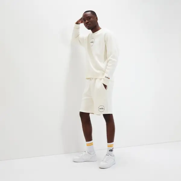 Ellesse Unisex Melodi Tee Off White - Image 6