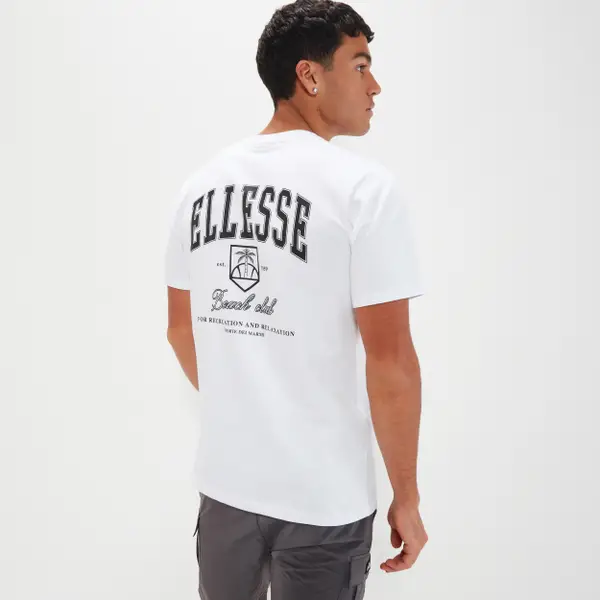 Ellesse Men's Blane Tee White - Image 5