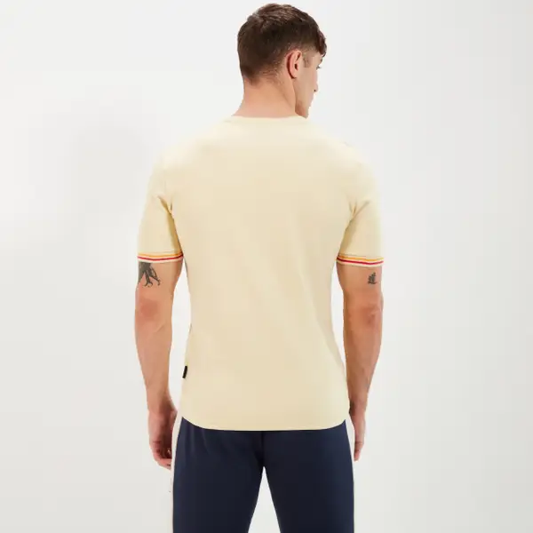 Ellesse Men's Kings 2 Tee Light Yellow - Image 4