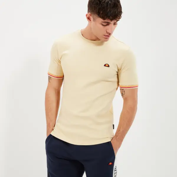 Ellesse Men's Kings 2 Tee Light Yellow - Image 3