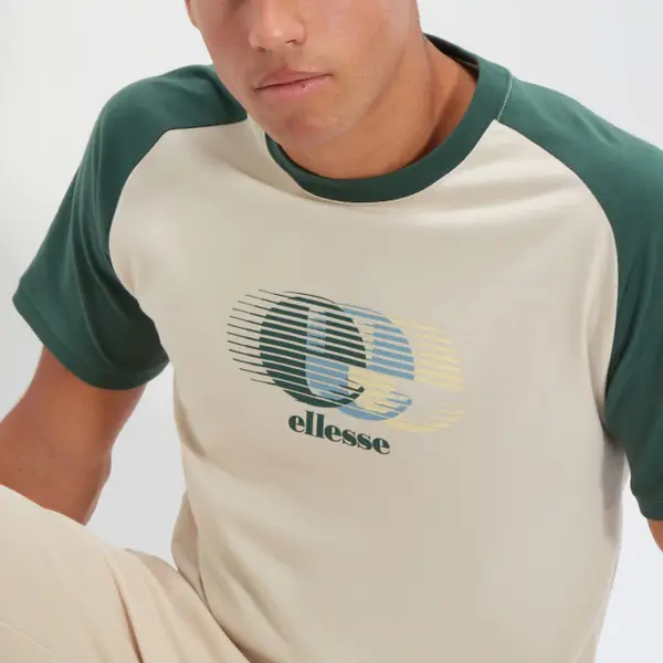 Ellesse Men's Perrow Tee Beige - Image 5