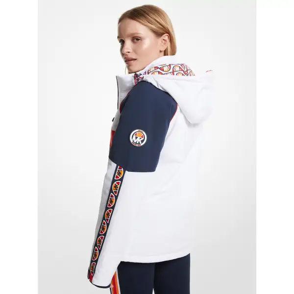 Women's MK X Ellesse Silverton Ski Jacket White - Image 2