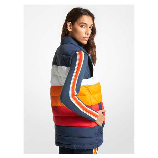 Women's MK X Ellesse Vail Ski Vest White - Image 2