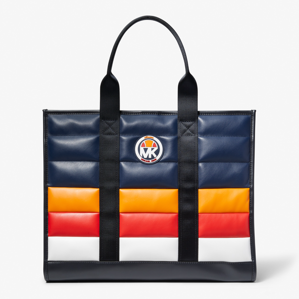MK X Ellesse Structured Tote Bag Blue