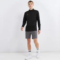 Ellesse Men's Rolbi 1/2 Zip Top Black