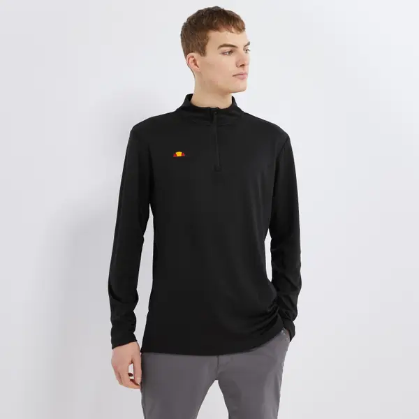 Ellesse Men's Rolbi 1/2 Zip Top Black - Image 2